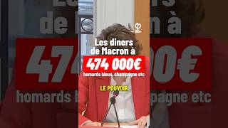 474 000€  C’est le prix d’un dîner pour Macron [upl. by Arraes]