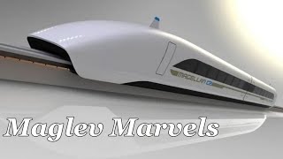 Maglev Train  Magnetic Levitation  Maglev Marvels [upl. by Cassandra570]