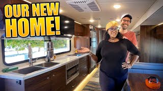 We Swapped Van Life for BRAND NEW Luxury Small RV RV Tour  RV LIFE [upl. by Neleb]