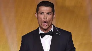 Cristiano Ronaldo Siuuu At Ballon dor 2014 [upl. by Ennyroc]