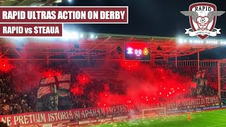 Atmosphere Ultras Rapid on Bucharest Derby  Rapid Bucuresti vs FCSB 24072022 [upl. by Link]