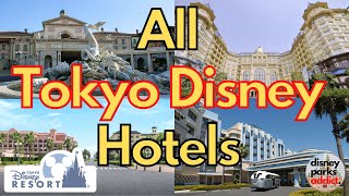 Tokyo Disney Resort Overview  All Disney HOTELS [upl. by Ardnek]