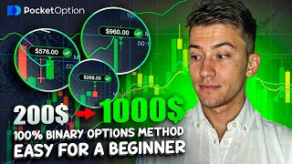 EARN 200 FROM 30  BEST BINARY OPTIONS STRATEGY FOR BEGINNERS IN 2024 [upl. by Liamaj]