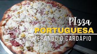 COMO FAZER PIZZA PORTUGUESA [upl. by Owiat]