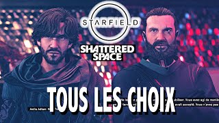 LE DUEL  TOUS LES CHOIX  SHATTERED SPACE DLC STARFIELD [upl. by Isewk271]