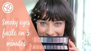 TUTO MAQUILLAGE  Le Smoky Eyes facile pour débutants  Yves Rocher [upl. by Shayne]