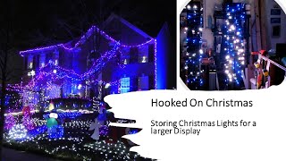 How to Store Christmas Lights for a Large Light Display [upl. by Gilbart]