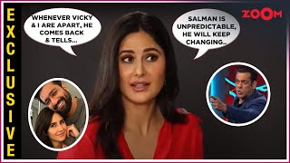 Katrina Kaifs UNFILTERED interview on married life with Vicky makes FUN of Salman Khan Tiger 3 [upl. by Carbone773]