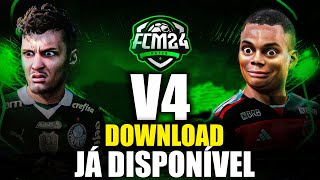 FC 24  FIFAMANIA V4 DOWNLOAD fcm24  JÁ DISPONÍVEL  TUTORIAL DE INSTALAÇÃO [upl. by Nipahc]