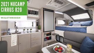 NuCamp 2021 Cirrus 820 Truck Camper [upl. by Letnom751]