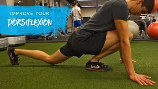 Ankle Dorsiflexion Routine Fix Tight Ankles [upl. by Dragone256]