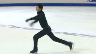 Axel triplo Evan Lysacek 2007 SA SP [upl. by Attenyt]