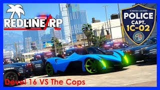 GTA 5 Roleplay  RedlineRP  Devel 16 Attacking The Feds 185 [upl. by Corkhill]