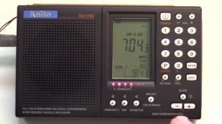 Kaito KA1102 AMFMSW Portable Radio [upl. by Eresed]