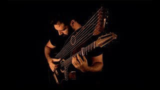 quotHarpborough Fairquot 21 string harp guitar played by Javier Rubio Carballo🔥 Scarborough Fair arr [upl. by Ferrell684]