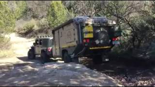 Conqueror Australia UEV490 Off Road Camper in action [upl. by Hnid]