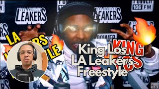 King Los  La Leakers Freestyle  Reaction [upl. by Nyret883]