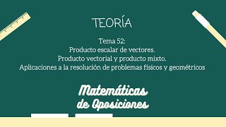 Oposiciones Matemáticas  Tema 52  1 Introducción y Currículo [upl. by Verne]