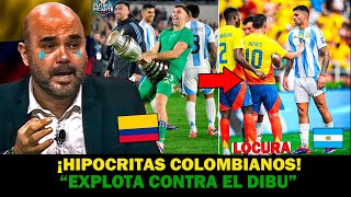 🔴¡HIPÓCRITAS PRENSA COLOMBIANA EXPLOTA CONTRA DIBU MARTINEZ quotARGENTINOS LES TAPA LA BOCAquot [upl. by Aicetel]