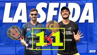 XISCO GIL 1VS1 CARCHIA 🎾 CHALLENGE IN 2 SET  Sfida i campioni Padel  MVPADEL [upl. by Nnagrom]