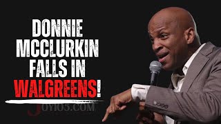 Donnie McClurkin Falls In Walgreens [upl. by Lustig]