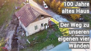 Wir renovieren ein 100 Jahre altes Haus ein starkes Fundament muss her Bauvlog 4 [upl. by Leibarg738]