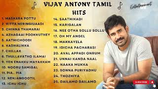 Vijay Antony விஜய் ஆண்டனி hits  Vijay Antony songs  Vijay Antony melodies  Best of Vijay Antony [upl. by Reitrac594]