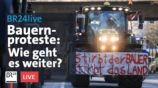 Bauern auf den Barrikaden Wie steht es um die Landwirtschaft  Münchner Runde  BR24live [upl. by Celeste964]