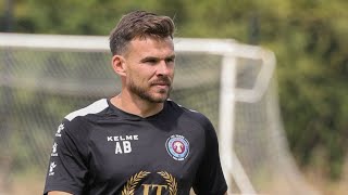 📹 VIDEO Andy Butler postWarrington Rylands [upl. by Eniotna]