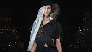 Yohji Yamamoto womens spring summer 2025 fashion show [upl. by Ecylla66]