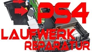 PS4 defektes Laufwerk reparieren  LW Reparatur der PlayStation 4 HD [upl. by Seow]