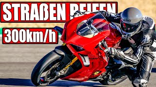 ÜBER 300kmh MEIN ERSTES MAL Pirelli Diablo Rosso IV Corsa REIFENTEST [upl. by Ferna]