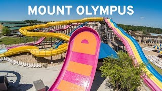 Water Slides at Mount Olympus Wisconsin Dells GoPro POV [upl. by Annayr]