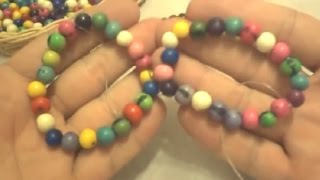 Pulseira com sementes de açai [upl. by Anah890]