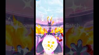 When I Got✨️Shiny Gigantamax Charizard in pokemongo [upl. by Hooper]