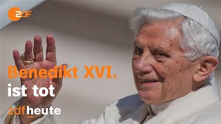 Benedikt XVI im Alter von 95 Jahren gestorben  ein Rückblick [upl. by Marillin]