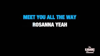 Rosanna in the Style of quotTotoquot karaoke video with lyrics no lead vocal [upl. by Maxine842]