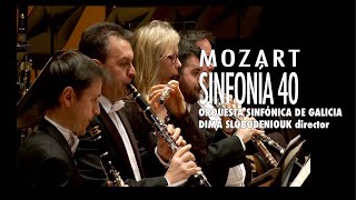 W A Mozart Symphony nº 40  Dima Slobodeniouk  Sinfónica de Galicia [upl. by Eiramlatsyrc]