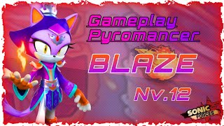 Gameplay with the Pyromancer Blaze SFSB sonicforcesspeedbattle sonicforcesmobile [upl. by Gabby97]