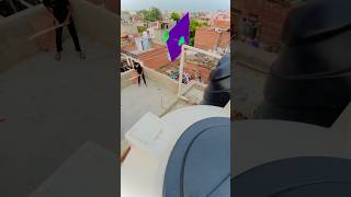 Kiteflying loot water tank chote ki patang loot li kiteflying loot shorts [upl. by Mackey]