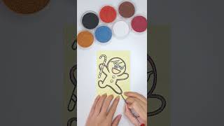 Cookie Run cookierun sandcoloring pasirwarna funcolouring shorts mewarnaipasir colorsand [upl. by Teddy585]