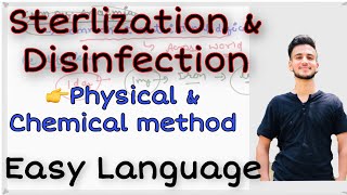 Sterilization and Disinfection microbiology Physical method of sterilization Sterlisation [upl. by Hassin377]