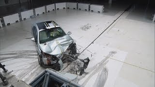 New crash tests small cars improve [upl. by Nahgrom]