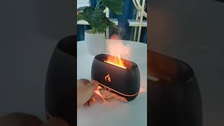 Flame Humidifier Salt Stone Aroma Diffuser Home Table for relaxation life 🔥🔥 shorts short [upl. by Ahola]