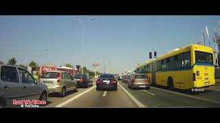 from Belgrade to Airport Belgrade  dashcam video [upl. by Georgi]