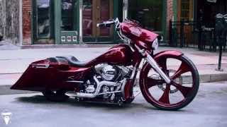 FINALE STRETCHED RAKED amp SLAMMED 2014 Street Glide [upl. by Abdella]