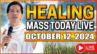 FILIPINO MASS TODAY LIVE HEALING MASS  OCTOBER 12 2024  Fr Joseph Fidel Roura [upl. by Zzaj655]