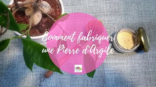 DIY COMMENT FABRIQUER LA PIERRE DARGILE TUTO [upl. by Pamela]