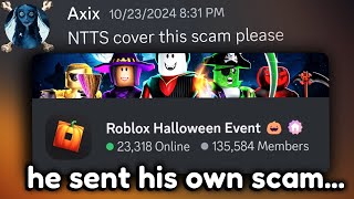 Exposing Roblox’s Most Desperate Scammer… [upl. by Melitta]