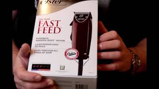 Oster Fast Feed Adjustable Pivot Motor Clipper 76023510 [upl. by Cranford]